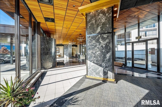 125 SW Jefferson Ave Unit W4S, Peoria, IL 61602 - community lobby with floor to ceiling windows
