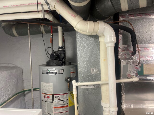 623 S Randolph St, Macomb, IL 61455 - utilities featuring water heater