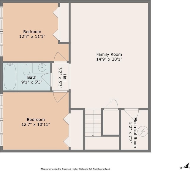 1220 S Main St, Morton, IL 61550 - room layout