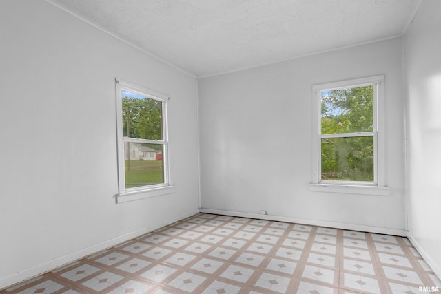 507 E Main St, Bryant, IL 61519 - unfurnished room with healthy amount of natural light, light floors, baseboards, and ornamental molding
