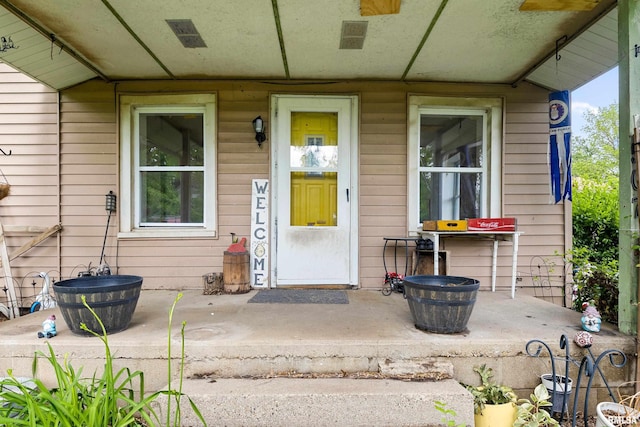 507 E Main St, Bryant, IL 61519 - entrance to property featuring a porch