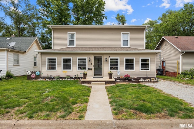 267 Cooper St, Pekin, IL 61554 - view of front of house featuring a front lawn