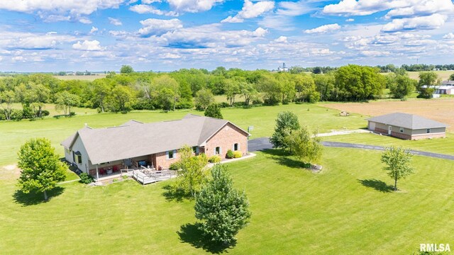 26620 Schuck Rd, Washington, IL 61571 - aerial view of sparsely populated area featuring a tree filled landscape