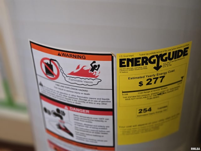 407 N 12th Ave, Canton, IL 61520 - detailed view of water heater