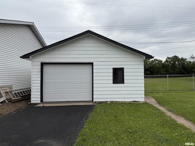 210 Minch St, South Pekin, IL 61564 - detached garage featuring driveway