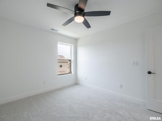 112 Shannon Hills Dr, Washington, IL 61571 - empty room with carpet, baseboards, and ceiling fan