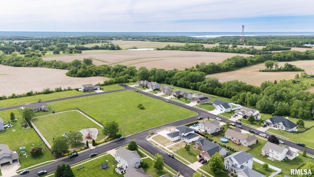 112 Shannon Hills Dr, Washington, IL 61571 - aerial perspective of suburban area
