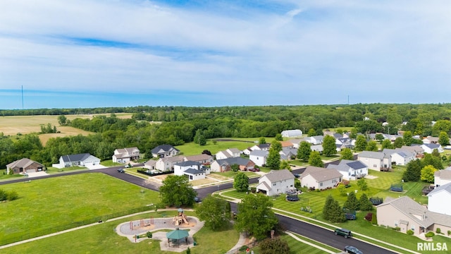 112 Shannon Hills Dr, Washington, IL 61571 - aerial view of residential area