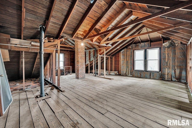 2623 W Ardmore Pl, West Peoria, IL 61604 - view of unfinished attic