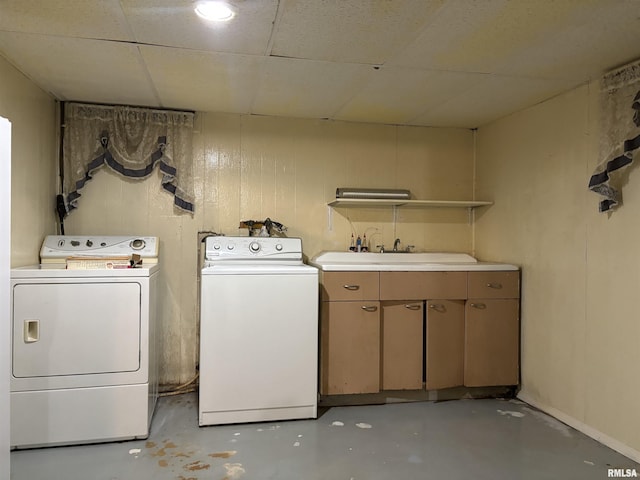 6 Bay Shore Dr, Lacon, IL 61540 - laundry room with washer and dryer and cabinet space