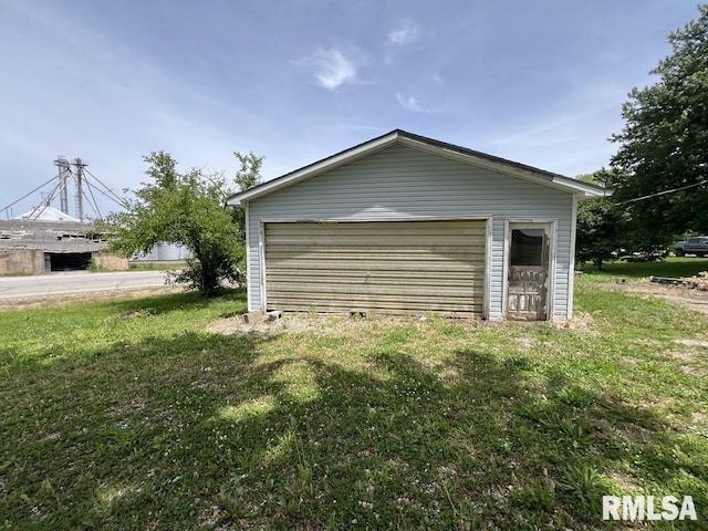 102 W 1st St, Table Grove, IL 61482 - view of detached garage