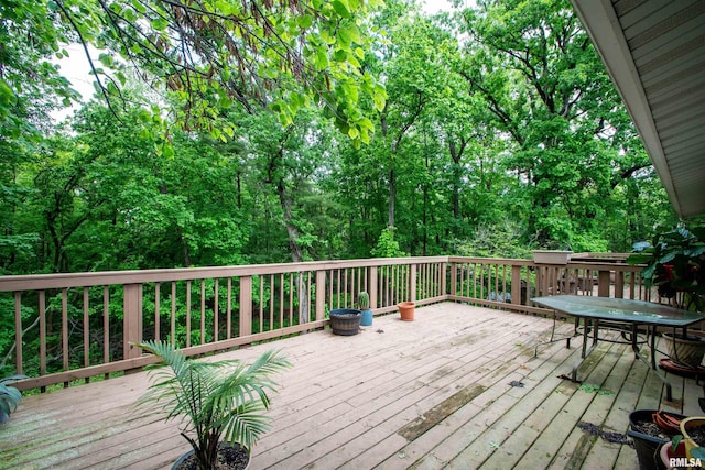 32 Black Partridge Run, Hopewell, IL 61565 - view of deck