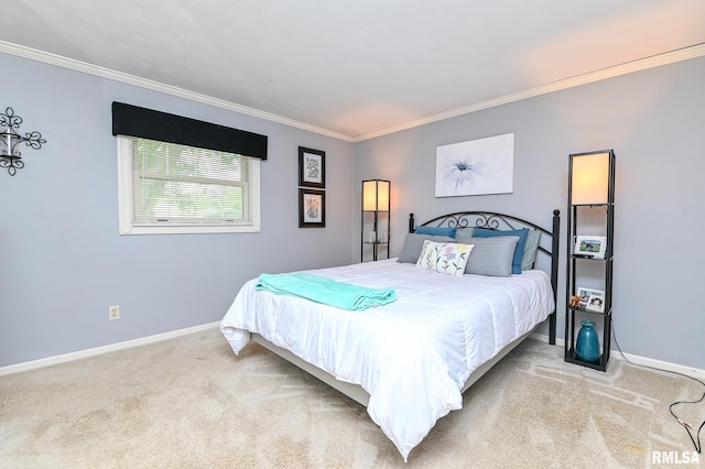 311 Juniper Ln, East Peoria, IL 61611 - carpeted bedroom with ornamental molding and baseboards