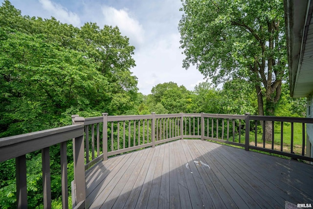 23907 Veterans Rd, Morton, IL 61550 - view of wooden terrace