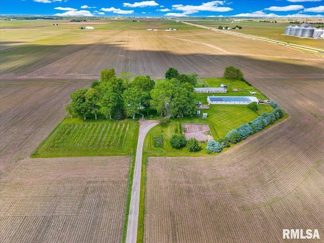 701 E Pearl St, Tremont, IL 61568 - overview of rural landscape featuring abundant farmland