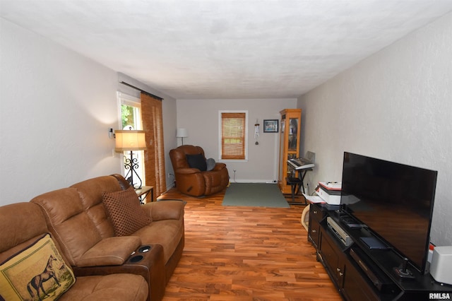 306 William St, East Peoria, IL 61611 - living area featuring wood finished floors
