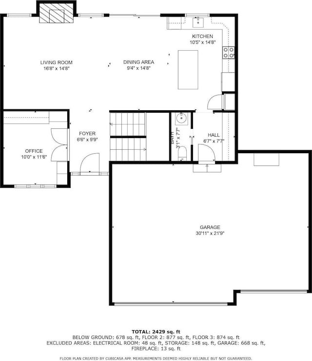 11414 N Joseph St, Dunlap, IL 61525 - floor plan / room layout