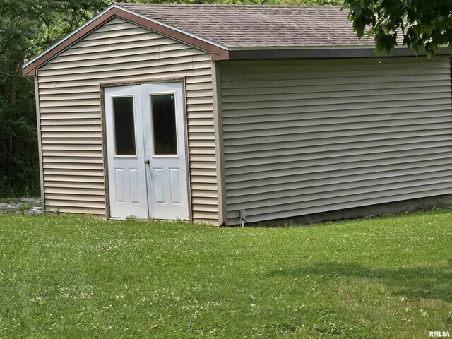 16324 E Cherokee Rd, Cuba, IL 61427 - view of shed