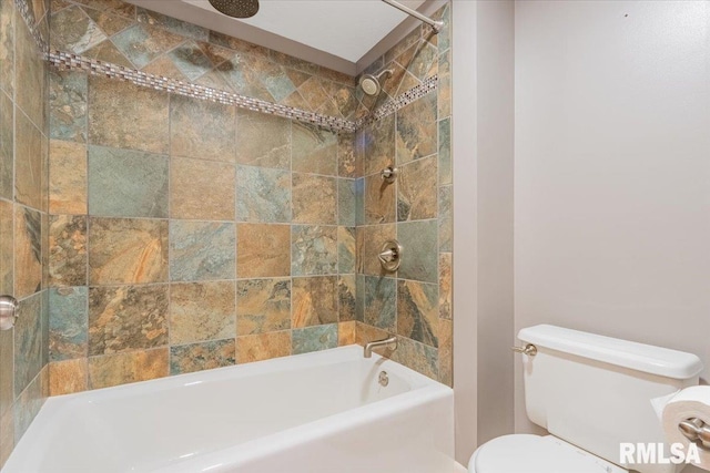 303 W 3rd Ave, Deer Creek, IL 61733 - full bath with bathing tub / shower combination and toilet