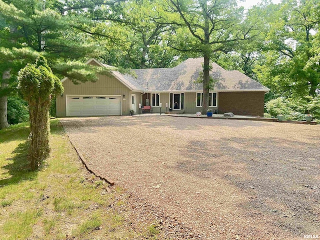 283 Old Germantown Rd, East Peoria, IL 61611 - ranch-style house with driveway and a garage