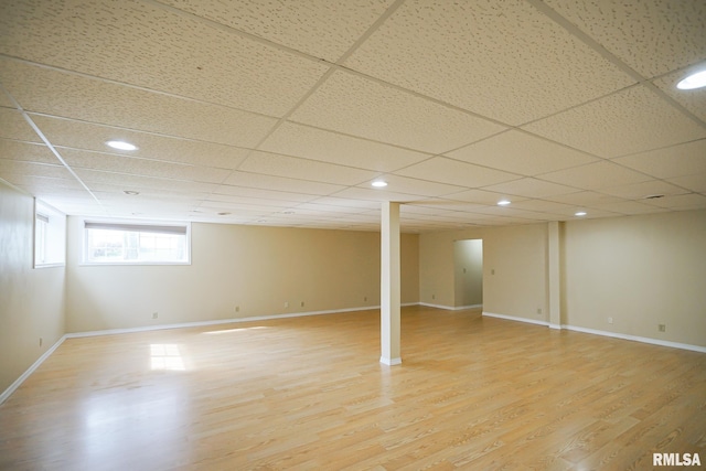 521 S French Dr, Dunlap, IL 61525 - below grade area featuring light wood finished floors and recessed lighting