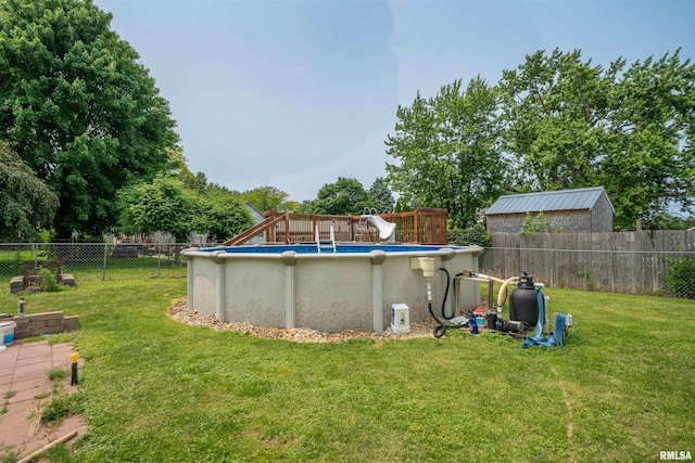 602 W Adams St, Abingdon, IL 61410 - view of yard