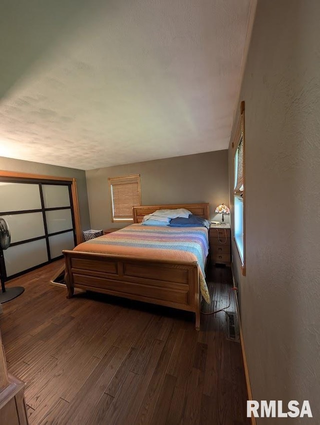 2123 Highwood Ave, Pekin, IL 61554 - bedroom with dark wood-type flooring
