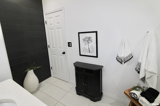 1964 Chestnut Ln, Washington, IL 61571 - bathroom with baseboards and tile patterned floors