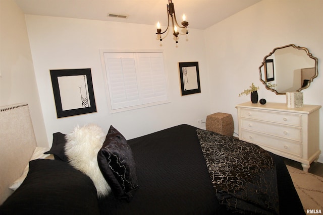 1964 Chestnut Ln, Washington, IL 61571 - bedroom featuring a chandelier