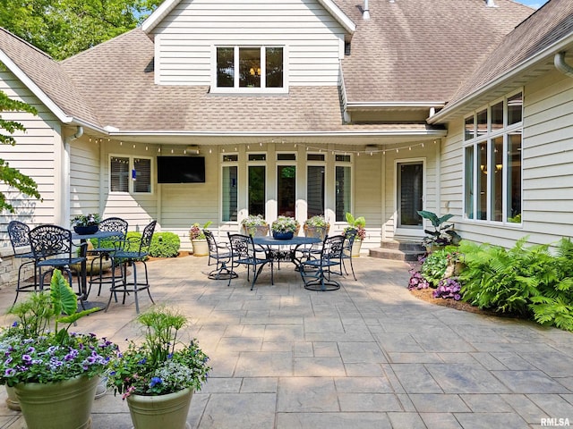 11518 N Nettle Creek Dr, Dunlap, IL 61525 - view of patio featuring outdoor dining space
