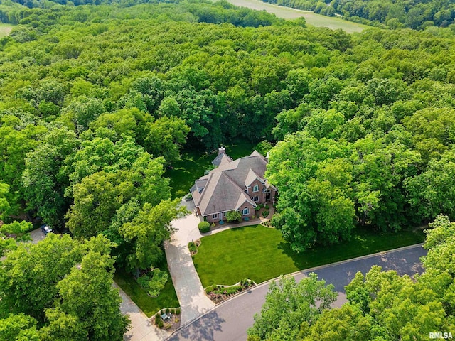 11518 N Nettle Creek Dr, Dunlap, IL 61525 - view of subject property with a heavily wooded area
