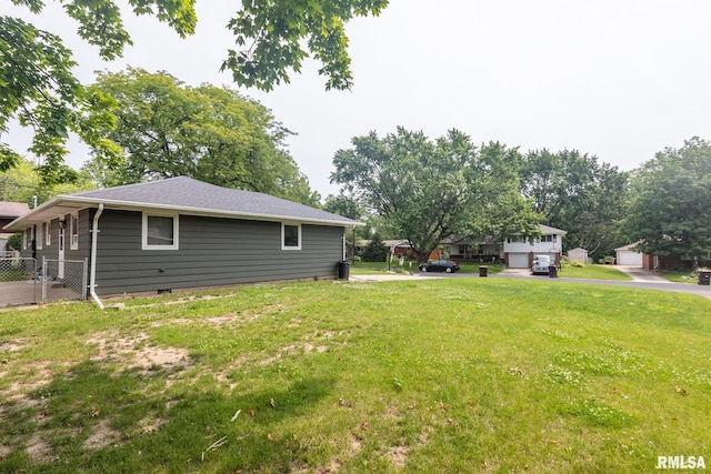 4415 N Rosemead Dr, Peoria, IL 61614 - view of yard