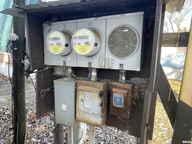 665 W Wilmot St, Chillicothe, IL 61523 - utilities featuring electric meter