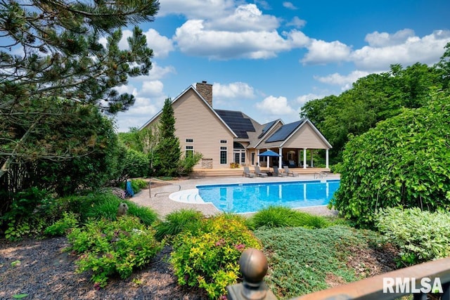 1112 W Cedar Hills Dr, Dunlap, IL 61525 - outdoor pool with a patio area