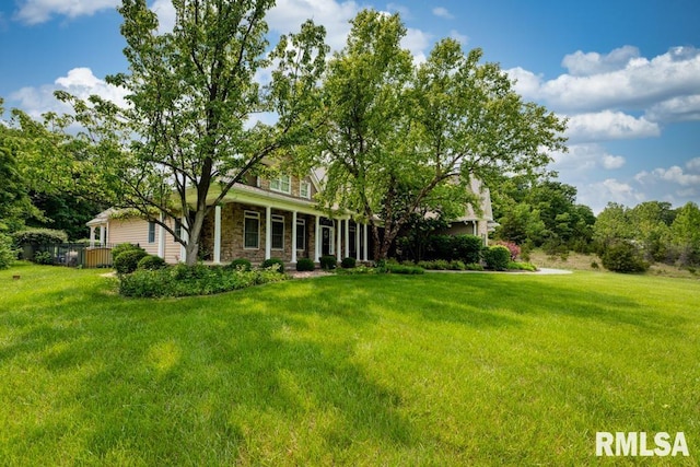 1112 W Cedar Hills Dr, Dunlap, IL 61525 - view of grassy yard