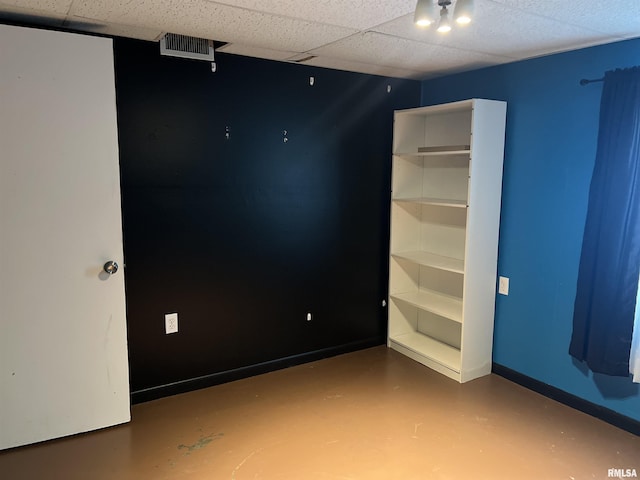 1302 Maple Ave, Macomb, IL 61455 - unfurnished room with baseboards and finished concrete floors
