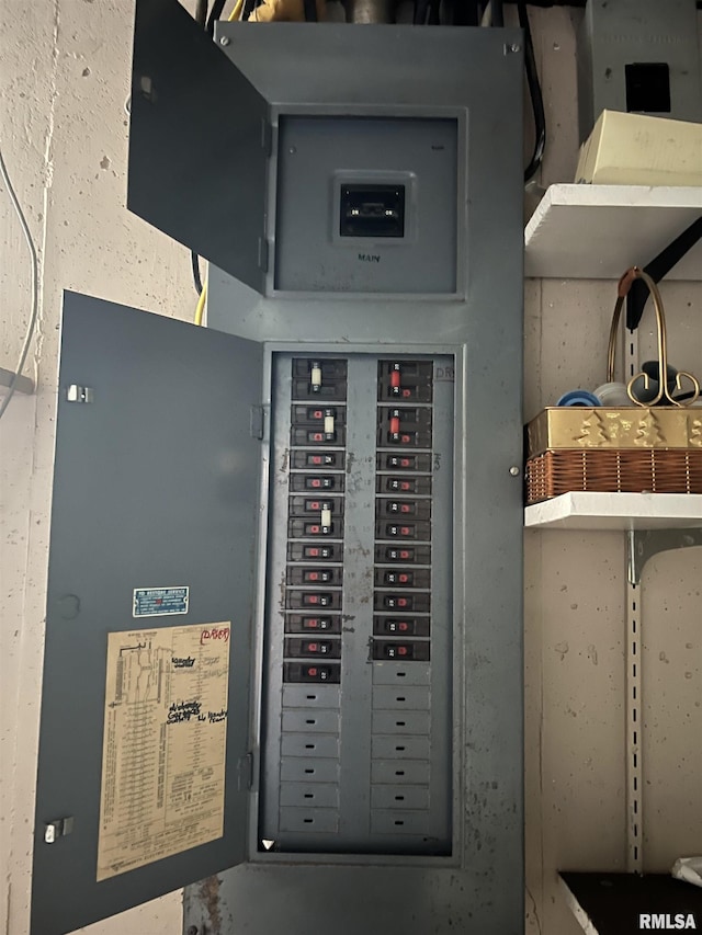 1302 Maple Ave, Macomb, IL 61455 - utility room featuring electric panel
