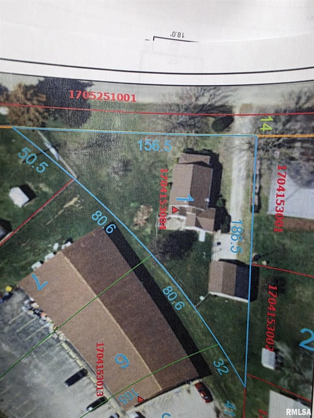 504 S Pennsylvania Ave, Abingdon, IL 61510 - aerial overview of property's location