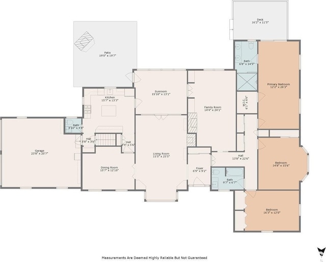 486 E High Point Dr, Peoria, IL 61614 - home floor plan