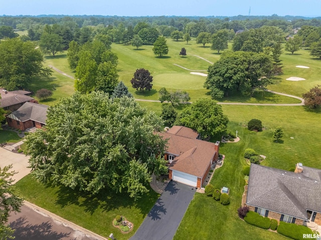 22 Cypress Pt, Pekin, IL 61554 - bird's eye view of a golf club