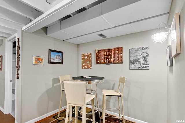 22 Cypress Pt, Pekin, IL 61554 - dining room featuring baseboards