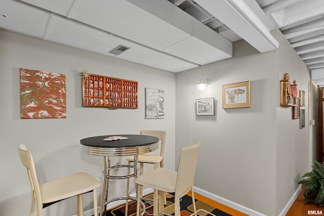 22 Cypress Pt, Pekin, IL 61554 - dining space featuring baseboards