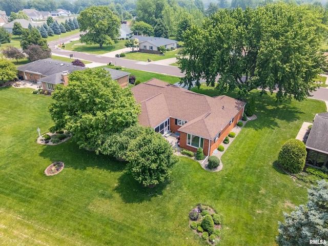22 Cypress Pt, Pekin, IL 61554 - view from above of property