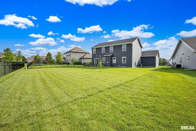 11306 N Joseph St, Dunlap, IL 61525 - view of yard featuring a residential view and central AC