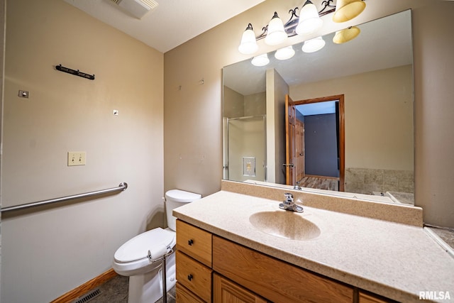 4627 S Queen Aleta Ct, Mapleton, IL 61547 - bathroom featuring toilet and vanity