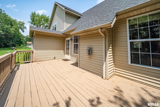 4627 S Queen Aleta Ct, Mapleton, IL 61547 - view of deck