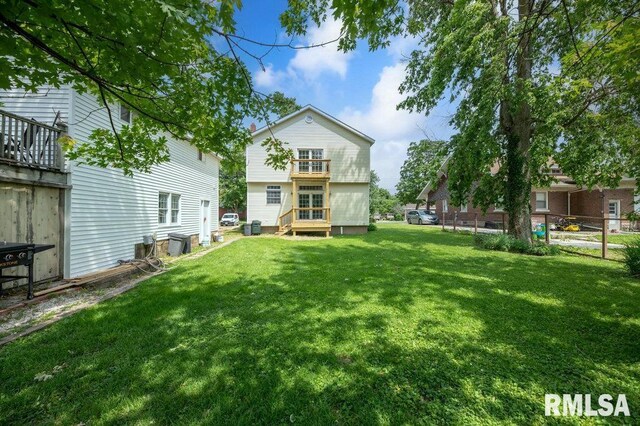 307 N Logan St, Deer Creek, IL 61733 - view of rear view of house
