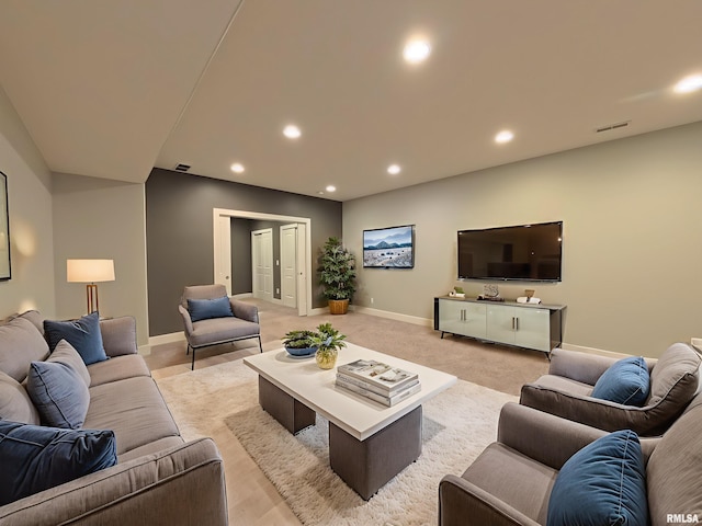 308 Pocono Ave, Morton, IL 61550 - living area with recessed lighting and baseboards