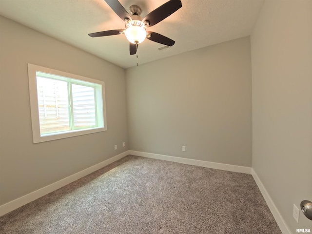 308 Pocono Ave, Morton, IL 61550 - empty room featuring carpet and ceiling fan