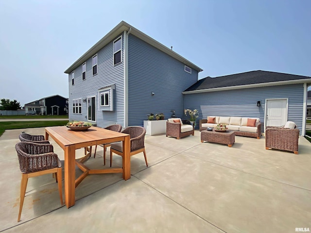 308 Pocono Ave, Morton, IL 61550 - view of patio featuring an outdoor living space and outdoor dining space
